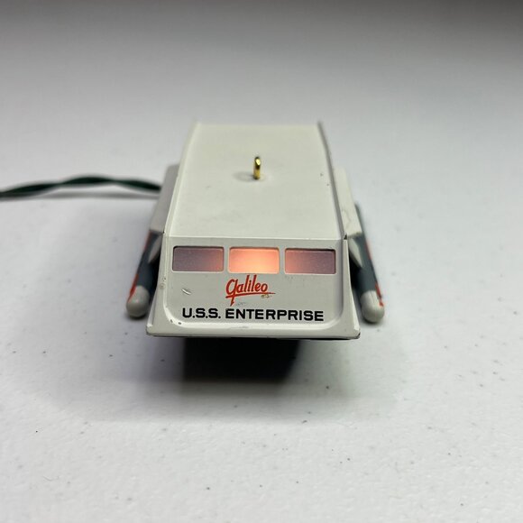 Star Trek Shuttlecraft Galileo Christmas Ornament from 1992 (works - no box) - Picture 3 of 9